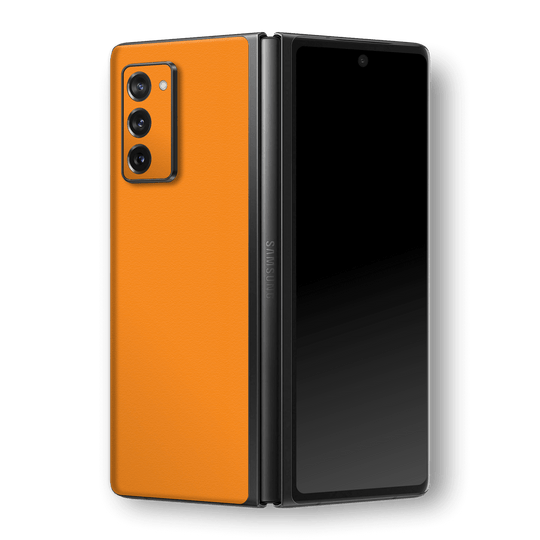 Samsung Galaxy Z Fold 2 Luxuria Sunrise Orange Matt 3D Textured Skin Wrap Sticker Decal Cover Protector by EasySkinz | EasySkinz.com