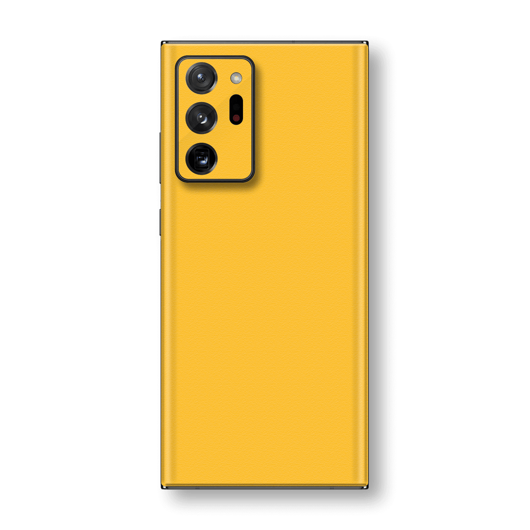 Samsung Galaxy NOTE 20 ULTRA Luxuria Tuscany Yellow Matt 3D Textured Skin Wrap Sticker Decal Cover Protector by EasySkinz | EasySkinz.com