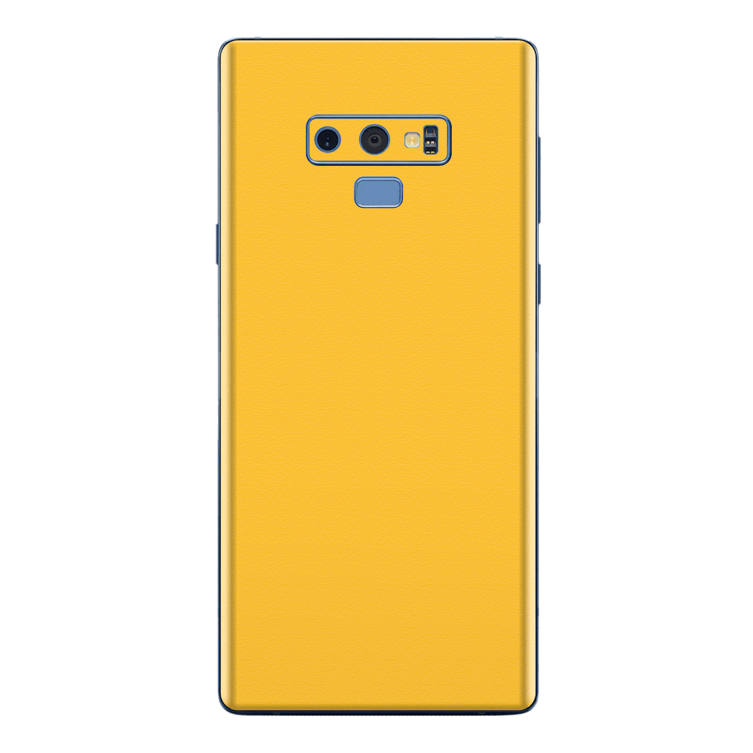 Samsung Galaxy NOTE 9 Luxuria Tuscany Yellow Matt 3D Textured Skin Wrap Sticker Decal Cover Protector by EasySkinz | EasySkinz.com