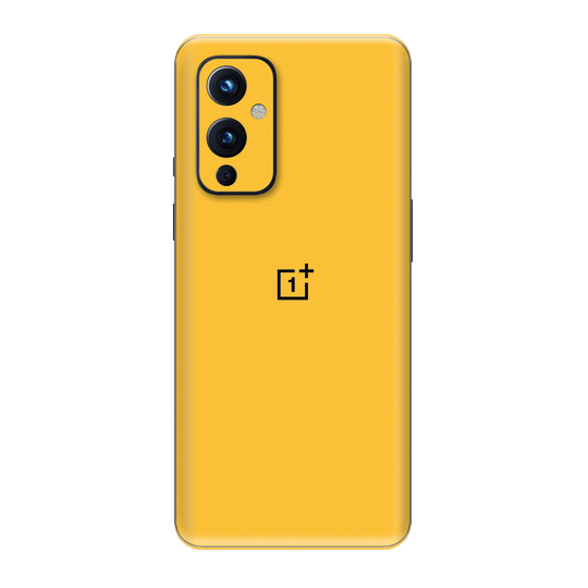 OnePlus 9 Luxuria Tuscany Yellow 3D Textured Skin Wrap Sticker Decal Cover Protector by EasySkinz
