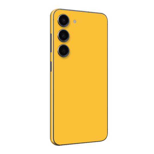 Samsung Galaxy S23+ PLUS Luxuria Tuscany Yellow 3D Textured Skin Wrap Decal Cover Protector by EasySkinz | EasySkinz.com