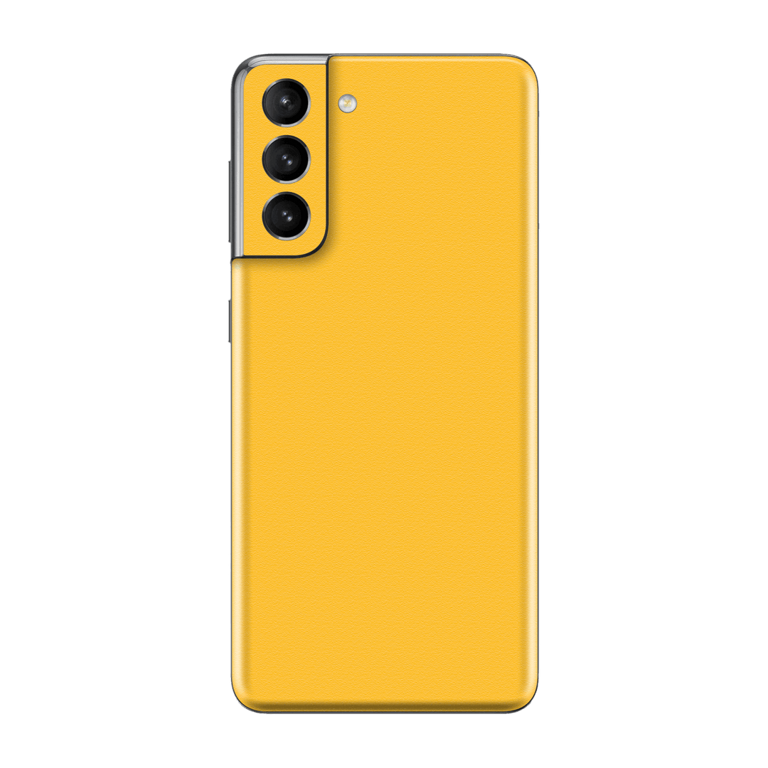 Samsung Galaxy S21+ PLUS Luxuria Tuscany Yellow 3D Textured Skin Wrap Sticker Decal Cover Protector by EasySkinz