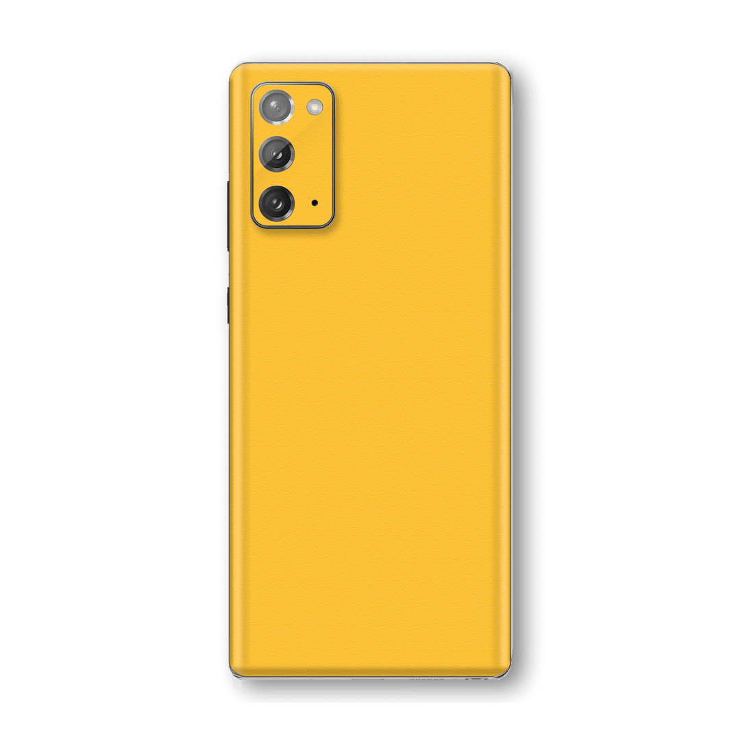 Samsung Galaxy NOTE 20 Luxuria Tuscany Yellow Matt 3D Textured Skin Wrap Sticker Decal Cover Protector by EasySkinz | EasySkinz.com