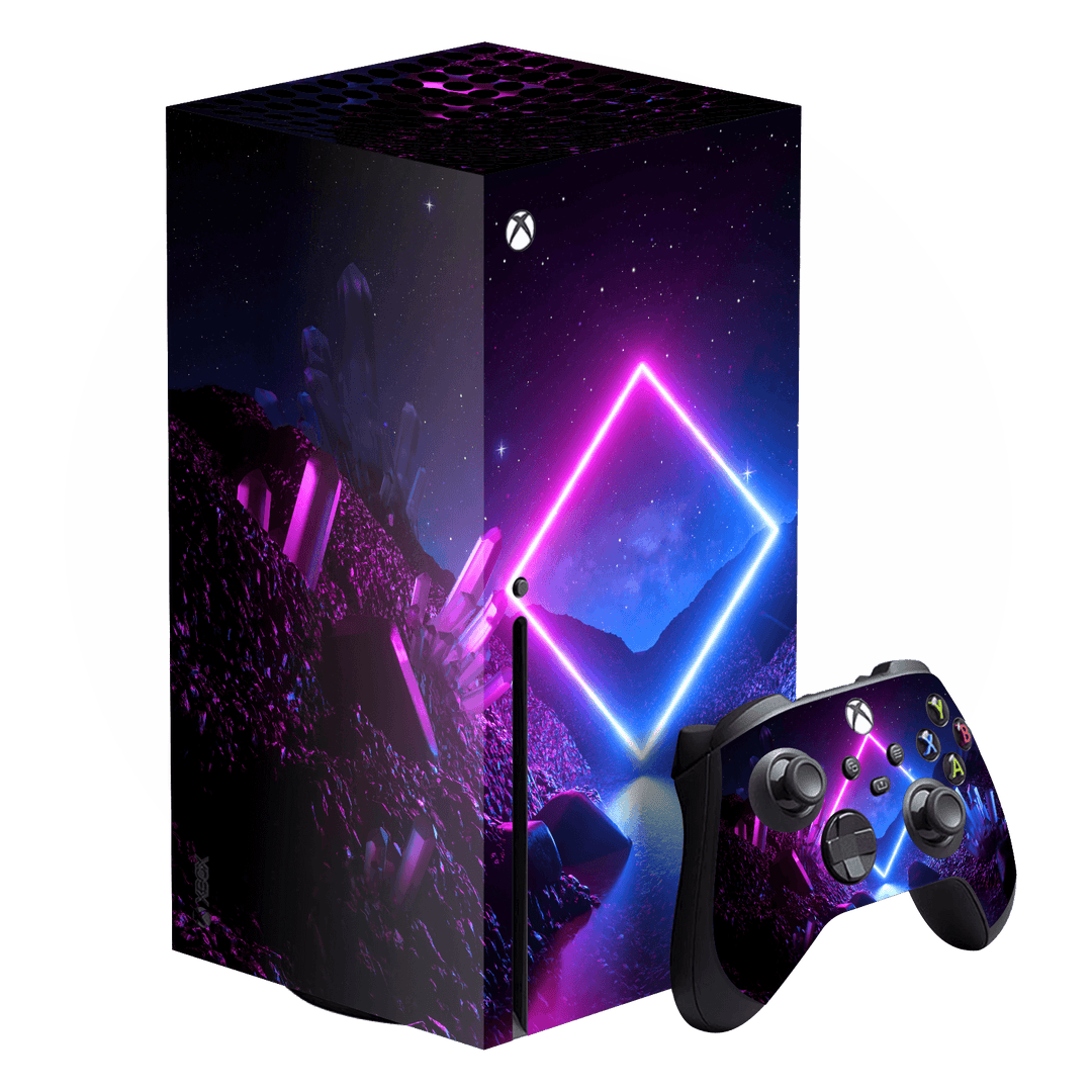 XBOX Series X SIGNATURE CYBER PLANET Skin, Wrap, Decal, Protector, Cover by EasySkinz | EasySkinz.com
