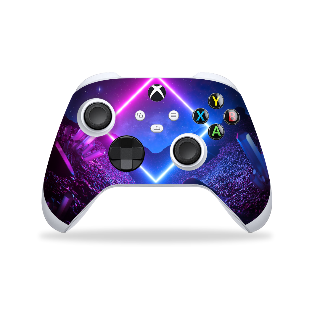 XBOX Series S CONTROLLER Skin - Print Printed Custom Signature CYBER PLANET Skin, Wrap, Decal, Protector, Cover by EasySkinz | EasySkinz.com