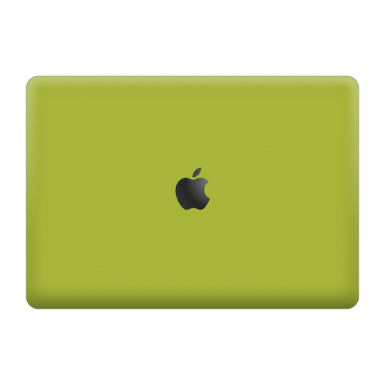 MacBook Air 13" (2020, M1) Luxuria Lime Green Matt 3D Textured Skin Wrap Sticker Decal Cover Protector by EasySkinz | EasySkinz.com