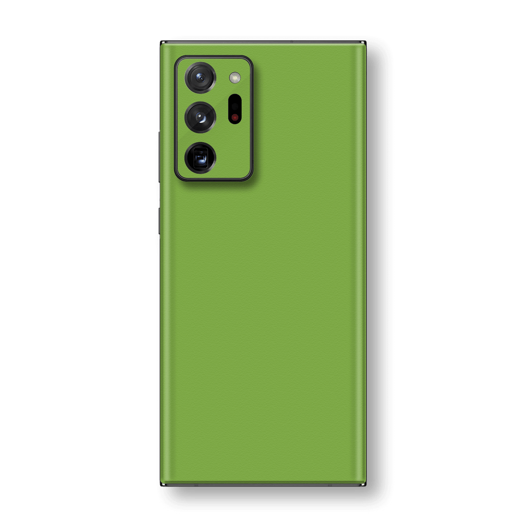 Samsung Galaxy NOTE 20 ULTRA Luxuria Lime Green Matt 3D Textured Skin Wrap Sticker Decal Cover Protector by EasySkinz | EasySkinz.com