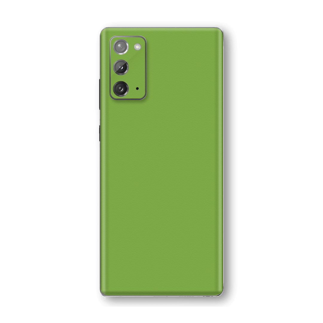 Samsung Galaxy NOTE 20 Luxuria Lime Green Matt 3D Textured Skin Wrap Sticker Decal Cover Protector by EasySkinz | EasySkinz.com