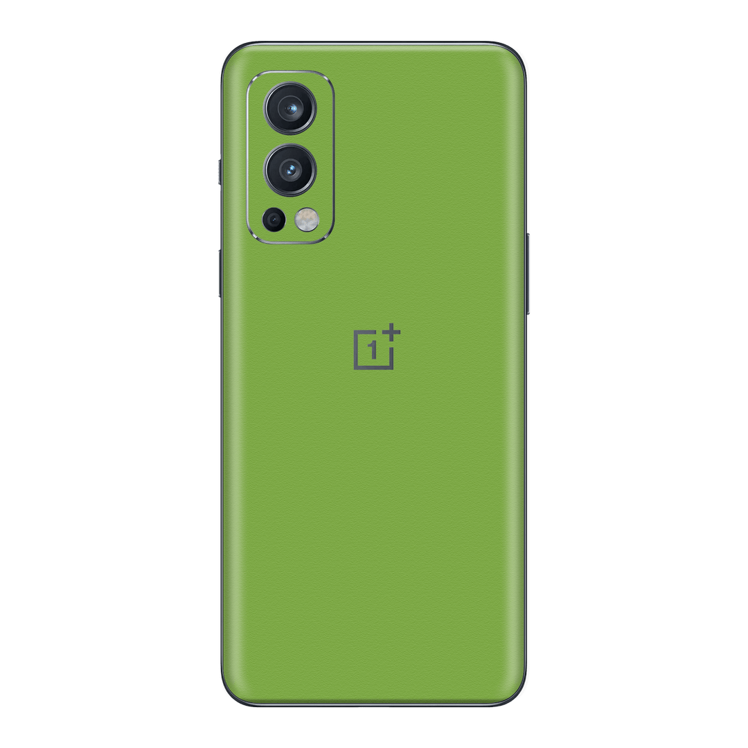 OnePlus Nord 2 Luxuria Lime Green Textured Skin Wrap Sticker Decal Cover Protector by EasySkinz | EasySkinz.com
