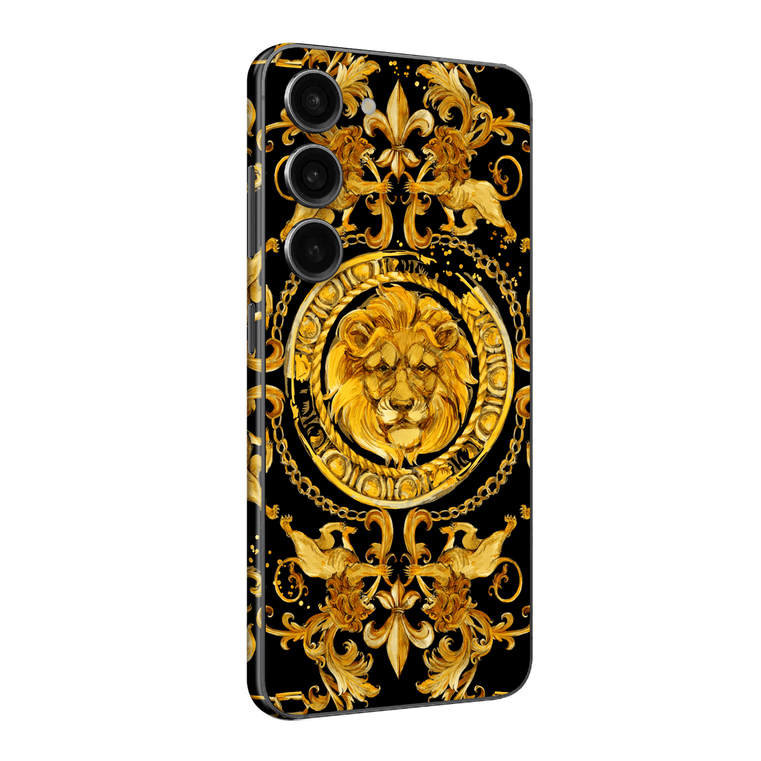 Samsung Galaxy S23 Print Printed Custom SIGNATURE Baroque Gold Ornaments Skin Wrap Sticker Decal Cover Protector by EasySkinz | EasySkinz.com