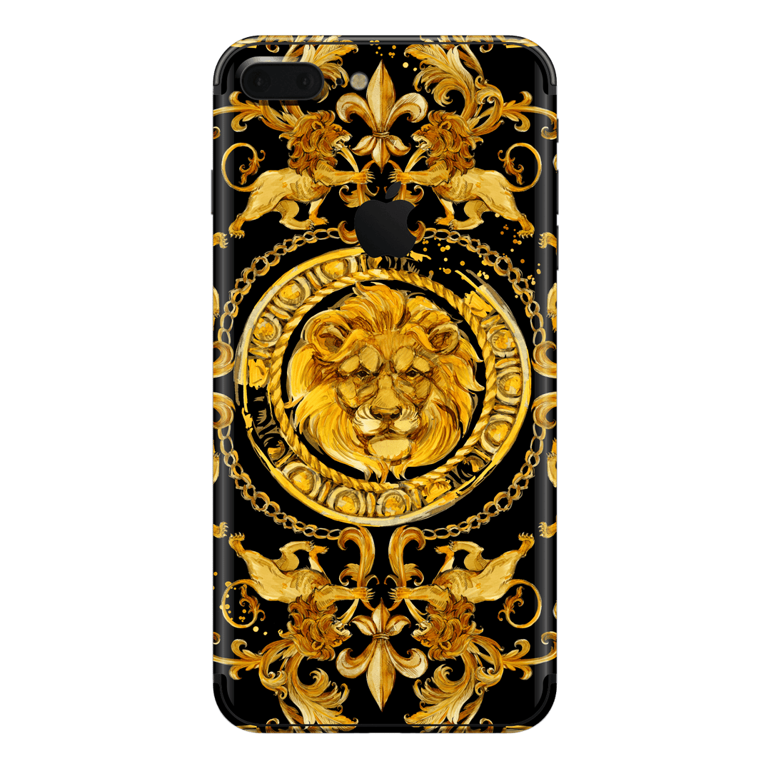 iPhone 8 PLUS Print Printed Custom SIGNATURE Baroque Gold Ornaments Skin Wrap Sticker Decal Cover Protector by EasySkinz | EasySkinz.com