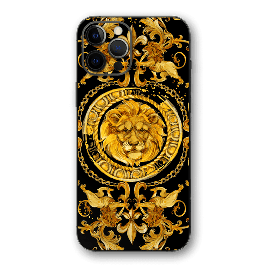 iPhone 12 Pro MAX Print Printed Custom SIGNATURE Baroque Gold Ornaments Skin Wrap Sticker Decal Cover Protector by EasySkinz | EasySkinz.com