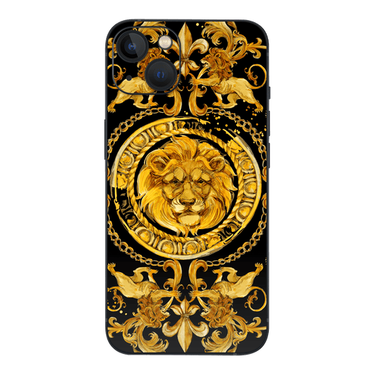 iPhone 13 Print Printed Custom Signature Baroque Gold Ornaments Skin Wrap Sticker Decal Cover Protector by EasySkinz | EasySkinz.com
