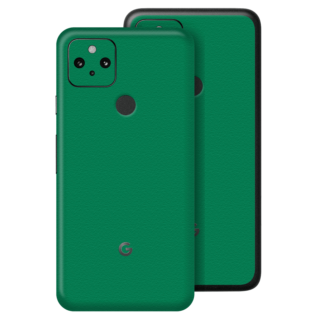 Google Pixel 4a 5G  Luxuria Veronese Green 3D Textured Skin Wrap Sticker Decal Cover Protector by EasySkinz | EasySkinz.com