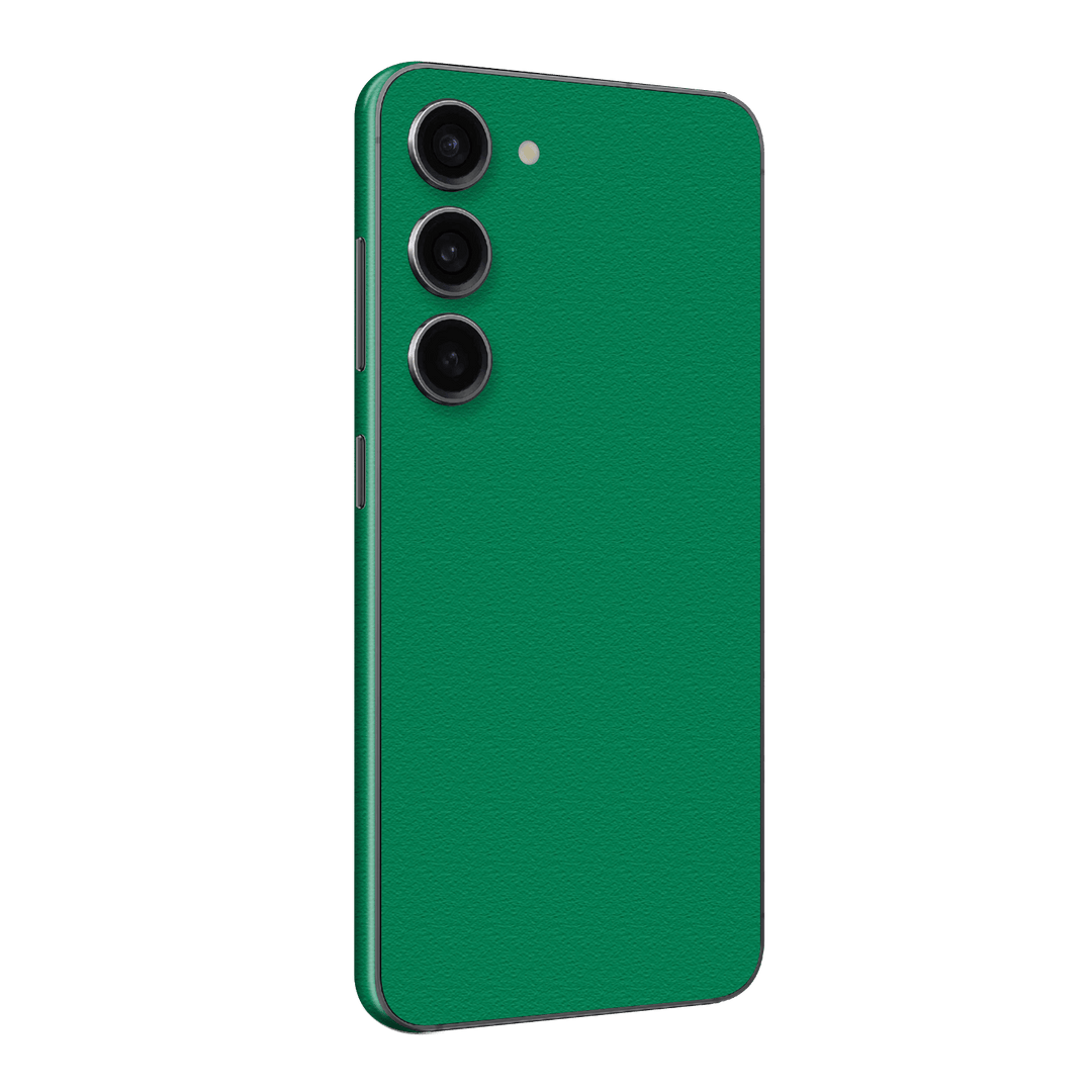 Samsung Galaxy S23+ PLUS Luxuria Veronese Green 3D Textured Skin Wrap Sticker Decal Cover Protector by EasySkinz | EasySkinz.com