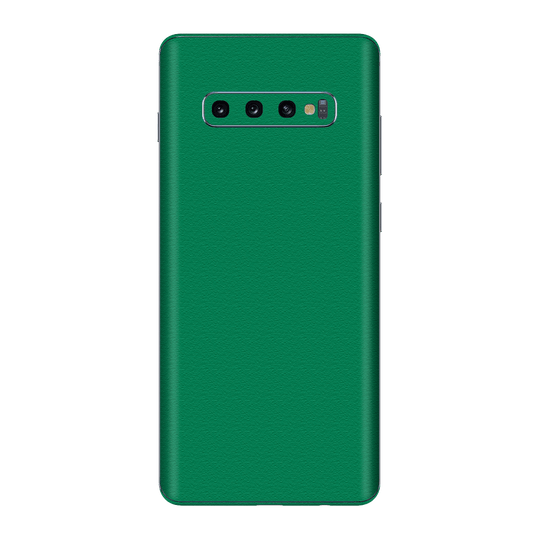 Samsung Galaxy S10+ PLUS Luxuria Veronese Green 3D Textured Skin Wrap Sticker Decal Cover Protector by EasySkinz | EasySkinz.com