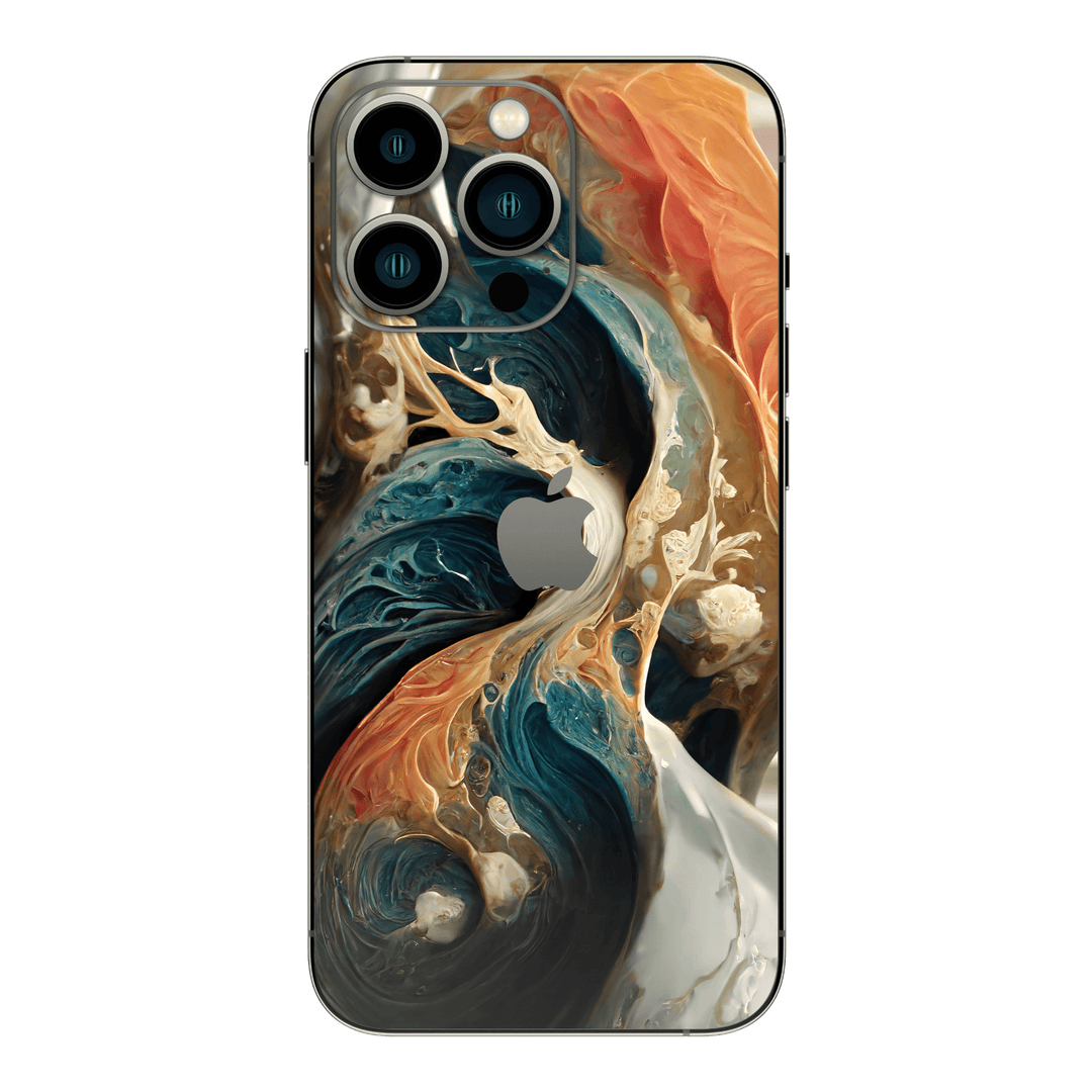 iPhone 14 PRO Print Printed Custom Signature Mistica Mystique Earth Beige SoftSkin Wrap Sticker Decal Cover Protector by EasySkinz