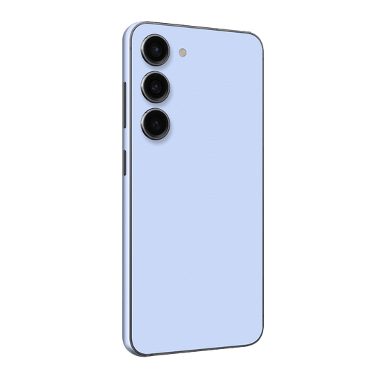 Samsung Galaxy S23 (2023) Luxuria August Pastel Blue 3D Textured Skin Wrap Sticker Decal Cover Protector by EasySkinz | EasySkinz.com