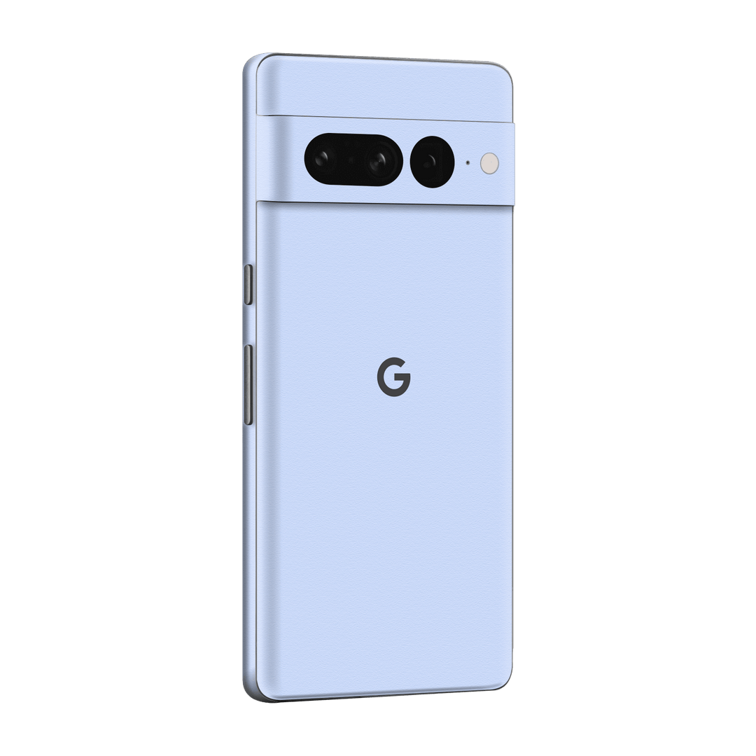 Google Pixel 7 PRO (2022) Luxuria August Pastel Blue 3D Textured Skin Wrap Sticker Decal Cover Protector by EasySkinz | EasySkinz.com