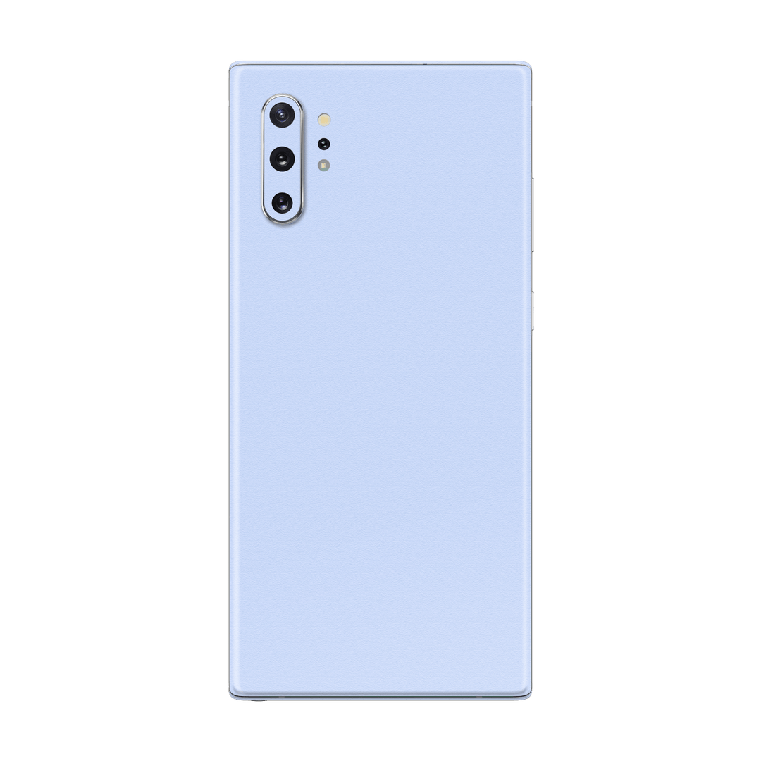 Samsung Galaxy NOTE 10+ PLUS Luxuria August Pastel Blue 3D Textured Skin Wrap Sticker Decal Cover Protector by EasySkinz | EasySkinz.com