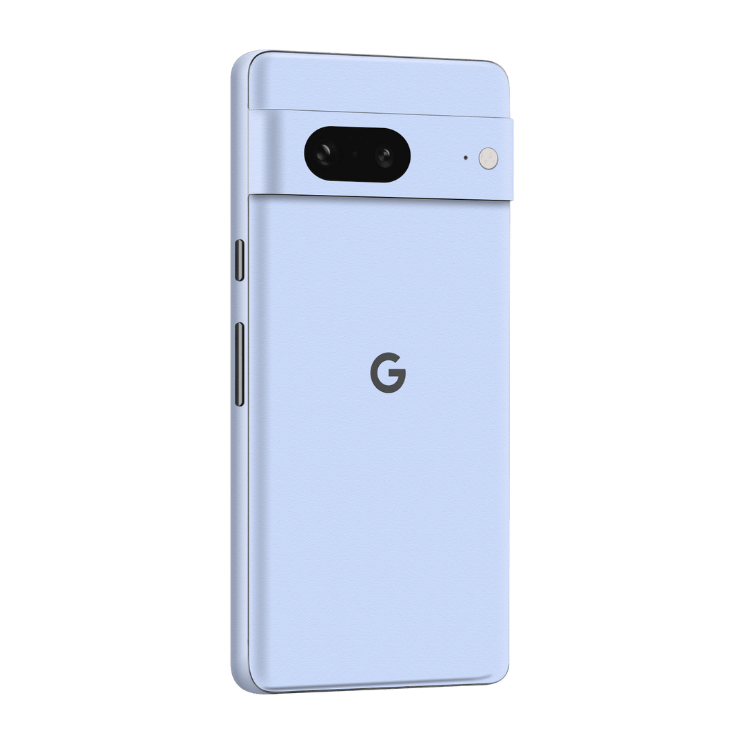 Google Pixel 7 (2022) Luxuria August Pastel Blue 3D Textured Skin Wrap Sticker Decal Cover Protector by EasySkinz | EasySkinz.com