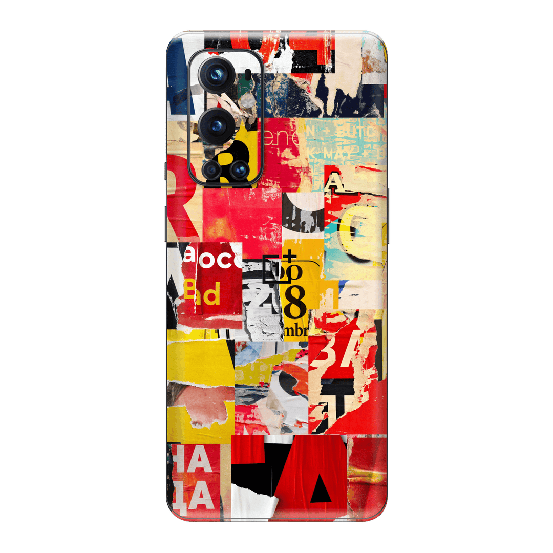 OnePlus 9 Pro Print Printed Custom Signature Posters Skin Wrap Sticker Decal Cover Protector by EasySkinz