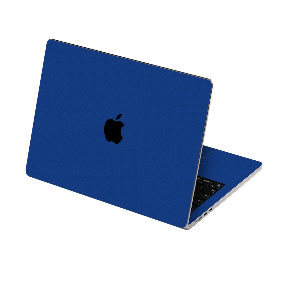 MacBook Air 13.6” (2022, M2) Luxuria Admiral Blue 3D Textured Skin Wrap Sticker Decal Cover Protector by EasySkinz | EasySkinz.com