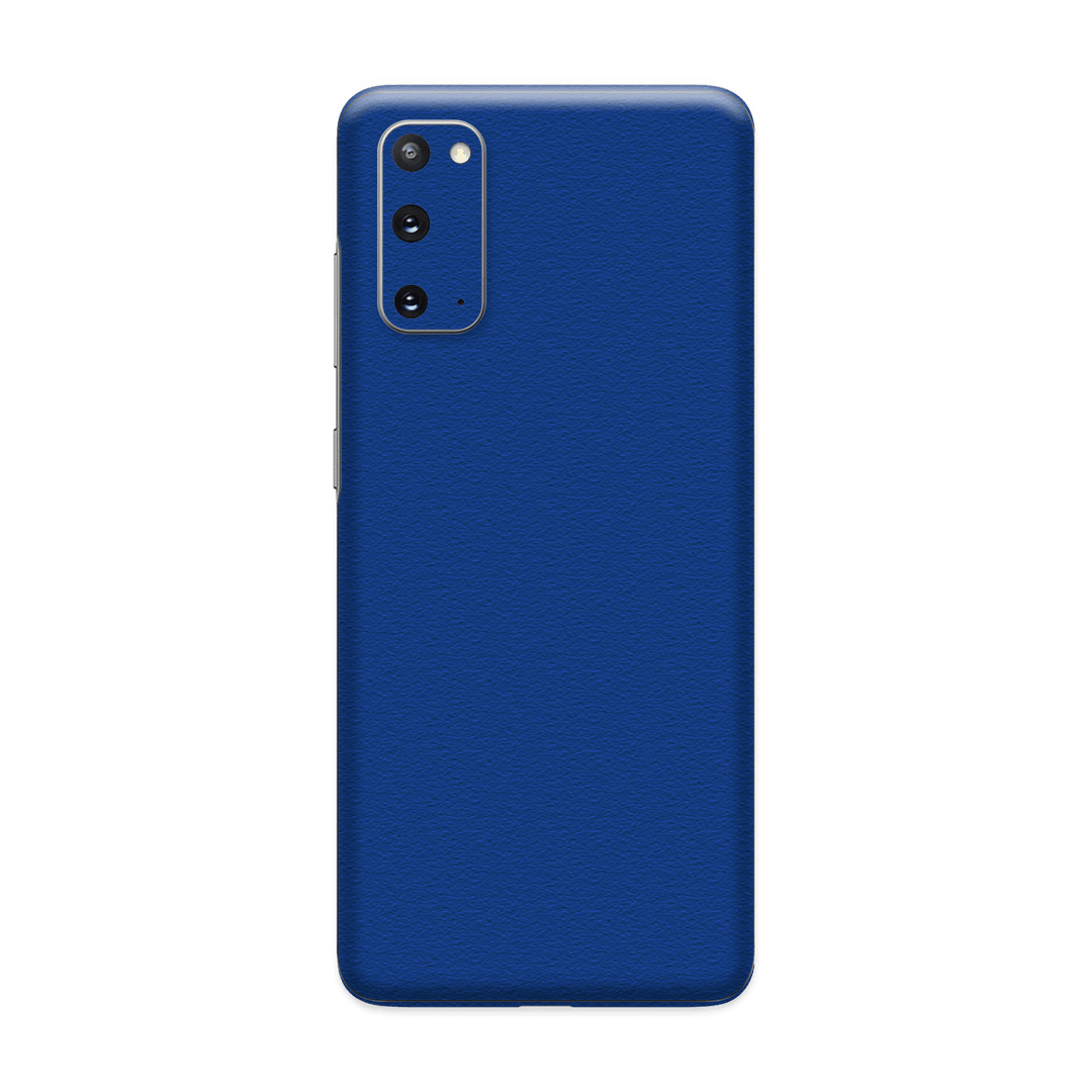 Samsung Galaxy S20 Luxuria Admiral Blue 3D Textured Skin Wrap Sticker Decal Cover Protector by EasySkinz | EasySkinz.com
