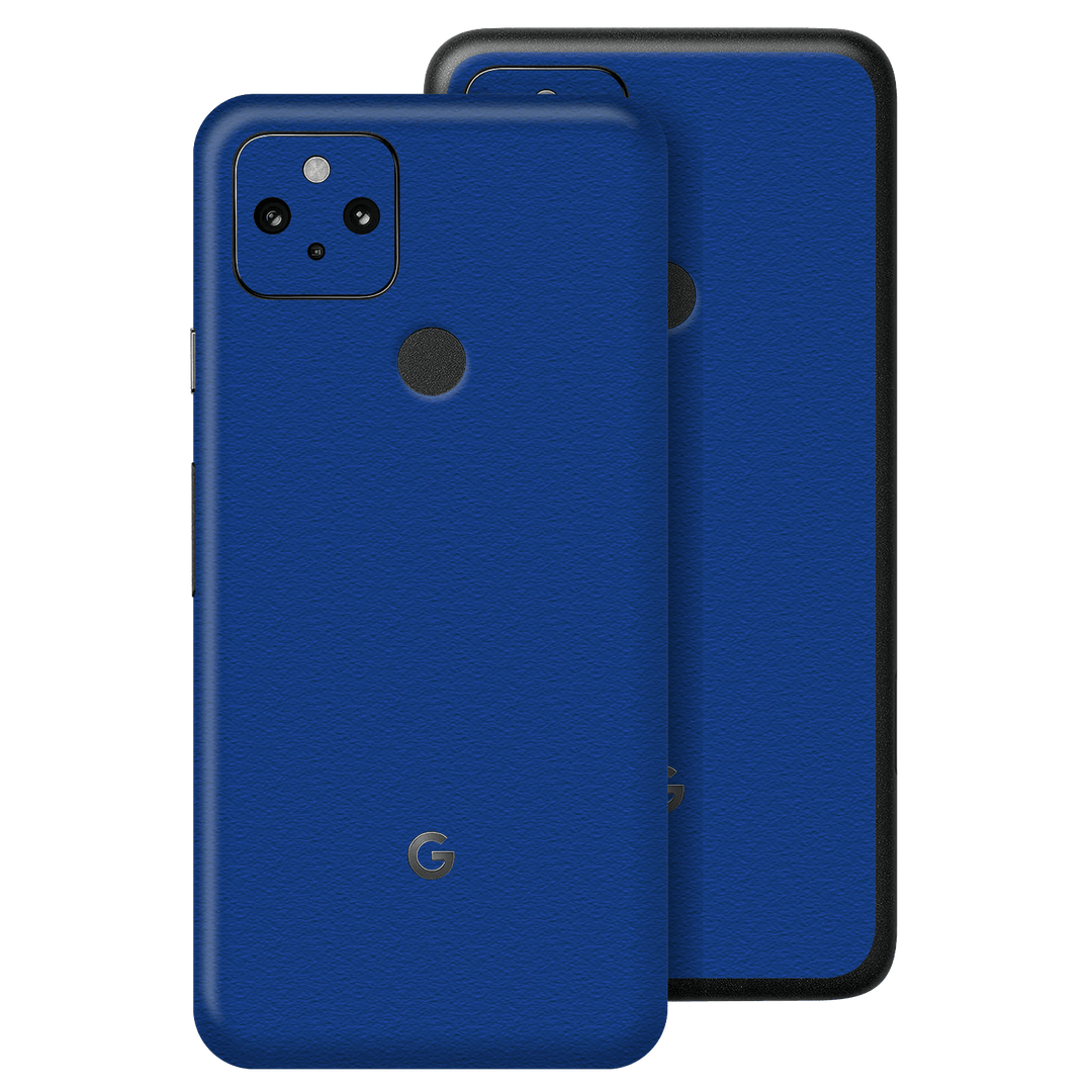 Pixel 4a 5G Luxuria Admiral Blue 3D Textured Skin Wrap Sticker Decal Cover Protector by EasySkinz