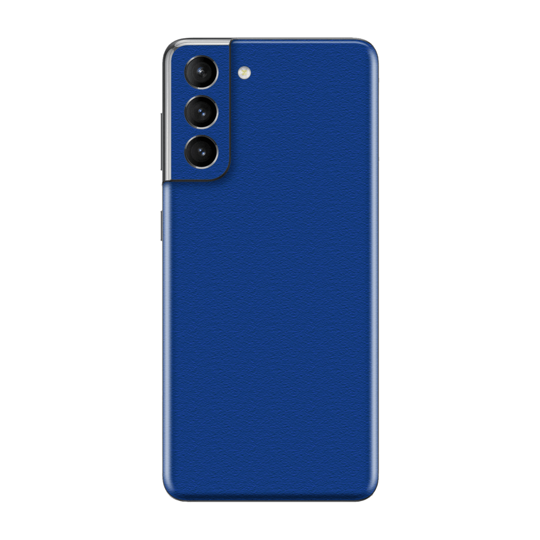 Samsung Galaxy S21+ PLUS Luxuria Admiral Blue 3D Textured Skin Wrap Sticker Decal Cover Protector by EasySkinz