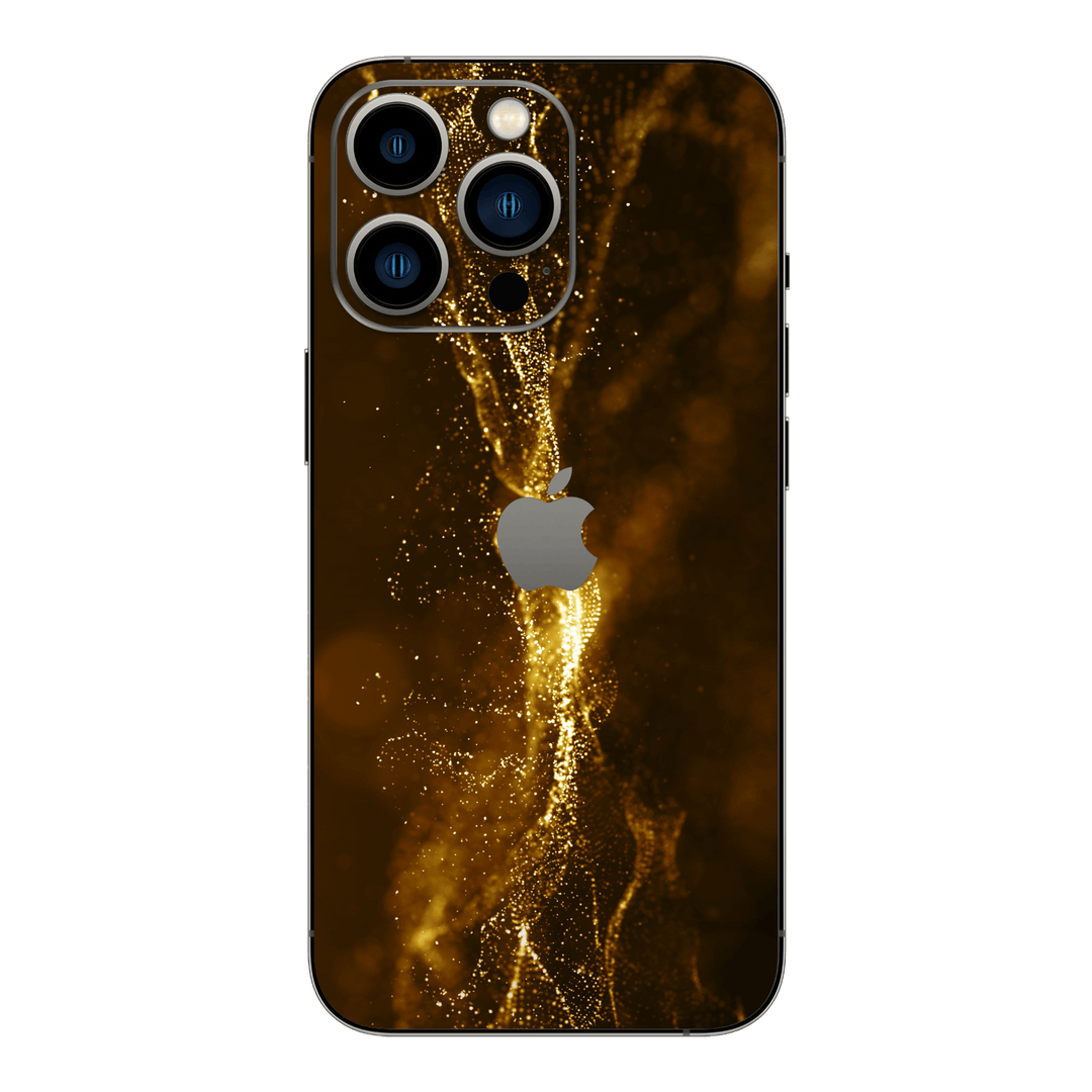 iPhone 13 PRO Print Printed Custom Signature Golden Dust Skin Wrap Sticker Decal Cover Protector by EasySkinz
