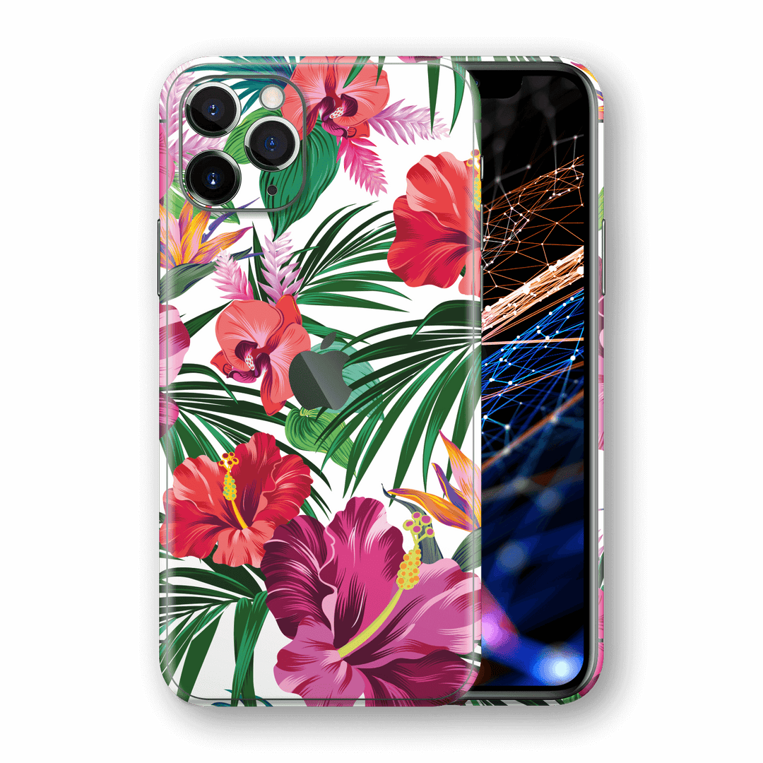 iPhone 11 PRO MAX SIGNATURE Abstract Blooming Flowers Skin, Wrap, Decal, Protector, Cover by EasySkinz | EasySkinz.com