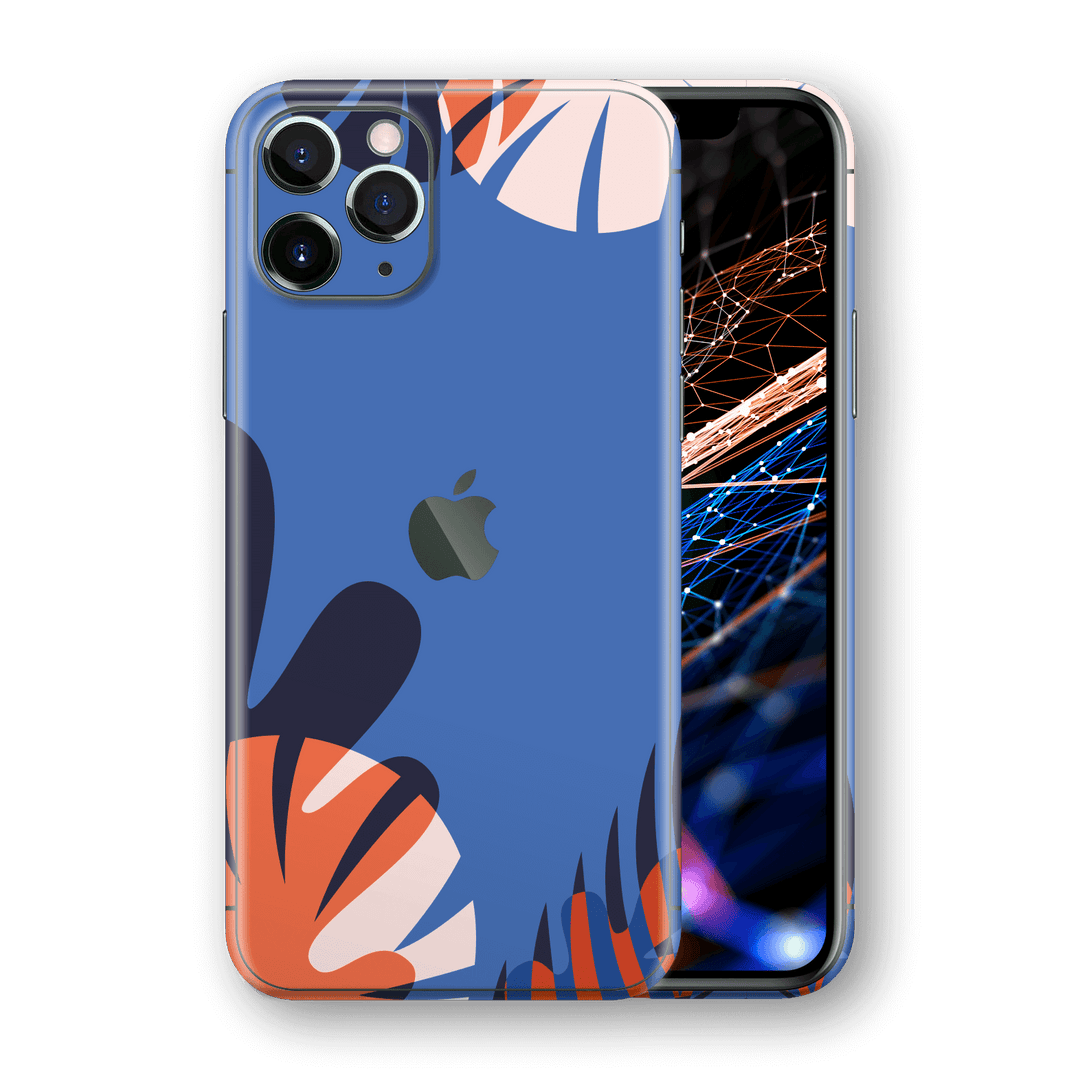 iPhone 11 PRO MAX SIGNATURE Blue Summer Skin, Wrap, Decal, Protector, Cover by EasySkinz | EasySkinz.com