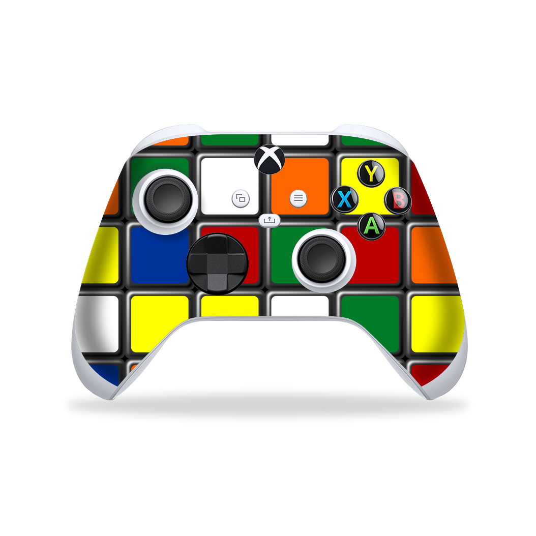 XBOX Series X CONTROLLER Skin - Print Printed Custom Signature THE CUBE Skin, Wrap, Decal, Protector, Cover by EasySkinz | EasySkinz.com
