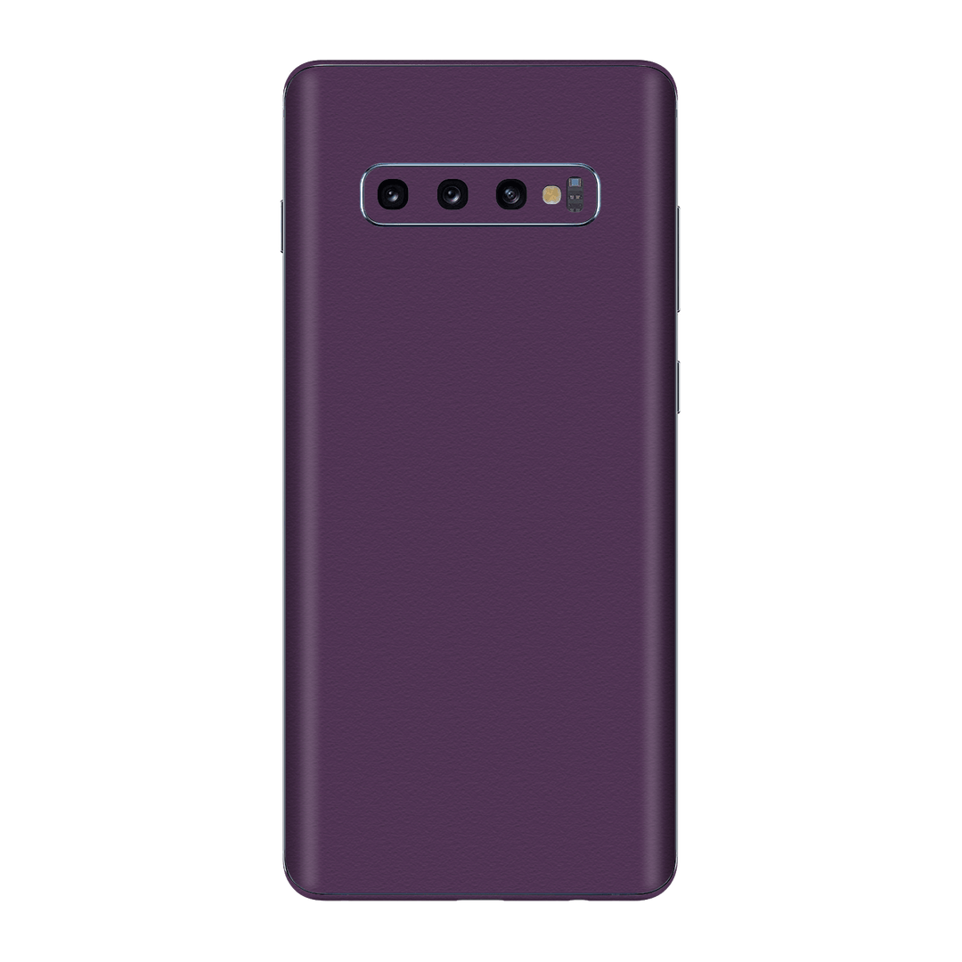 Samsung Galaxy S10+ PLUS Luxuria Purple Sea Star 3D Textured Skin Wrap Sticker Decal Cover Protector by EasySkinz | EasySkinz.com
