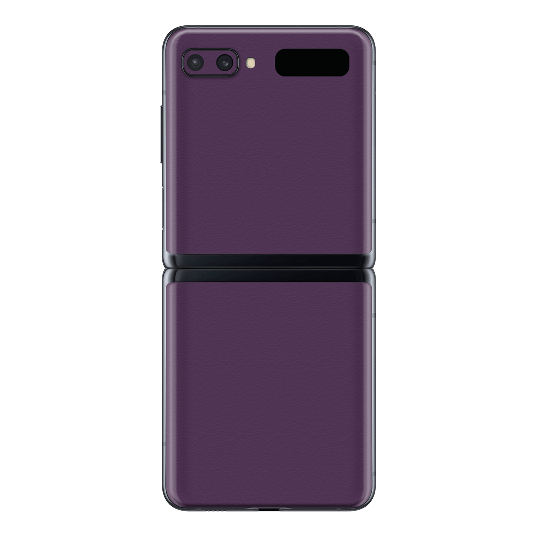 Samsung Galaxy Z Flip Luxuria Purple Sea Star 3D Textured Skin Wrap Sticker Decal Cover Protector by EasySkinz | EasySkinz.com