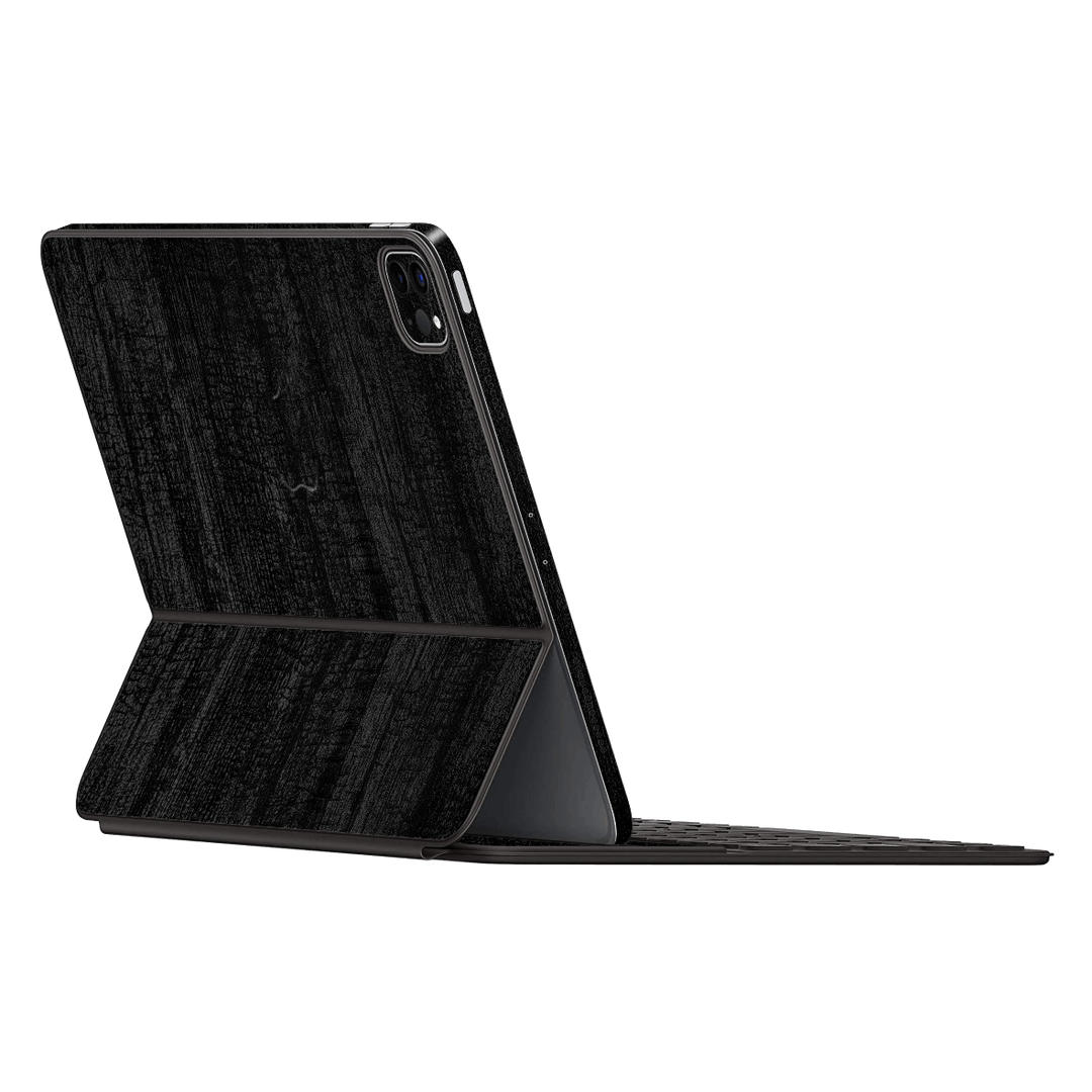 Smart Keyboard Folio for iPad Pro 12.9"  Luxuria Black Charcoal Coal Stone Black Dragon 3D Textured Skin Wrap Sticker Decal Cover Protector by EasySkinz | EasySkinz.com
