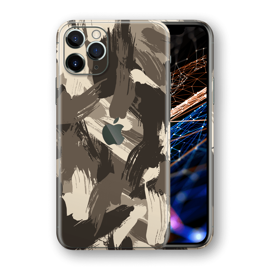 iPhone 11 PRO MAX SIGNATURE Brush Camouflage DESERT Skin, Wrap, Decal, Protector, Cover by EasySkinz | EasySkinz.com