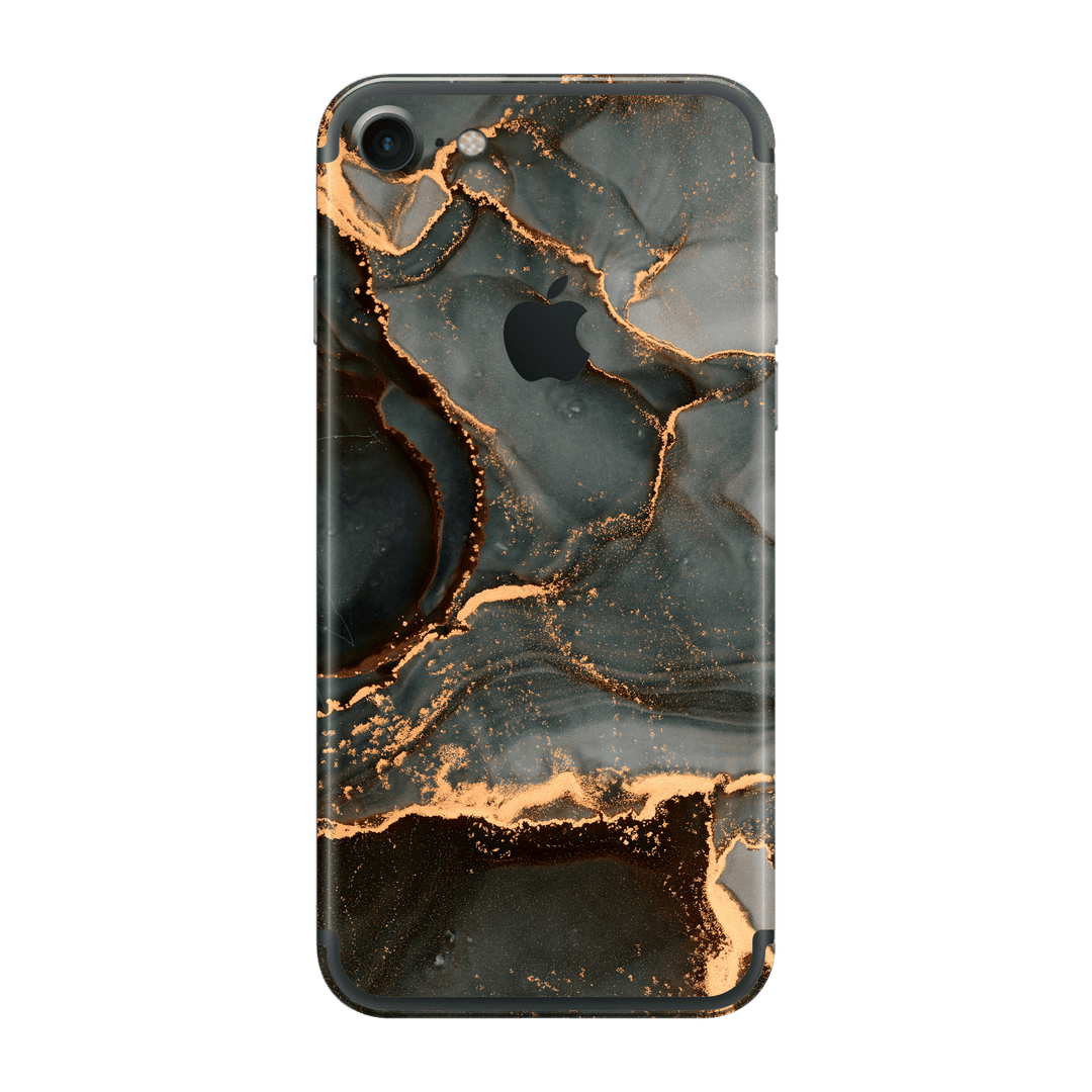 iPhone 7 Print Printed Custom SIGNATURE AGATE GEODE Deep Forest Skin, Wrap, Decal, Protector, Cover by EasySkinz | EasySkinz.com