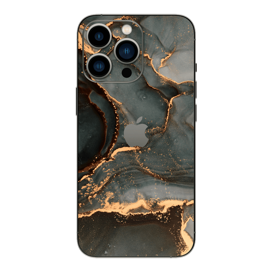 iPhone 13 Pro MAX Print Printed Custom SIGNATURE AGATE GEODE Deep Forest Skin, Wrap, Decal, Protector, Cover by EasySkinz | EasySkinz.com