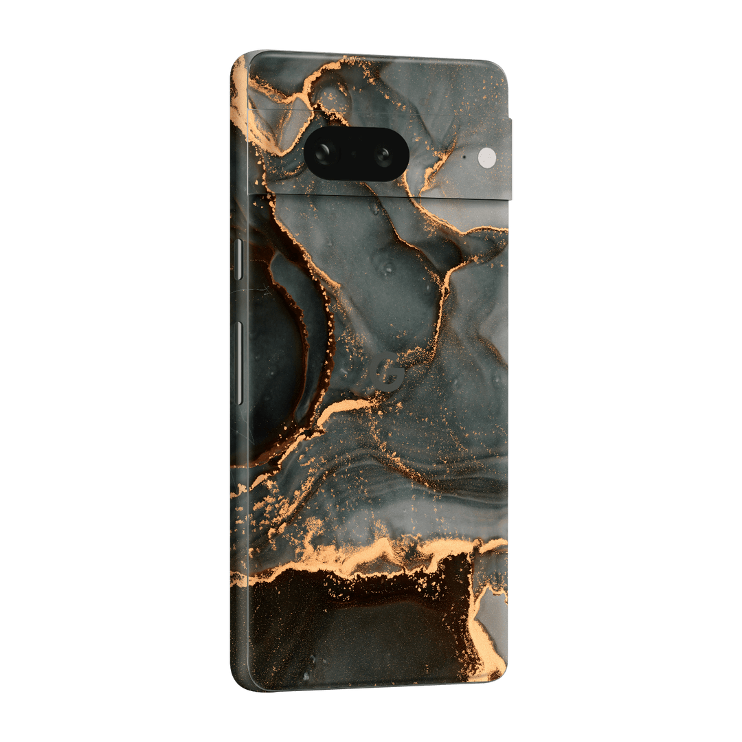Google Pixel 7 (2022) Print Printed Custom Signature AGATE GEODE Deep Forest Skin, Wrap, Decal, Protector, Cover by EasySkinz | EasySkinz.com