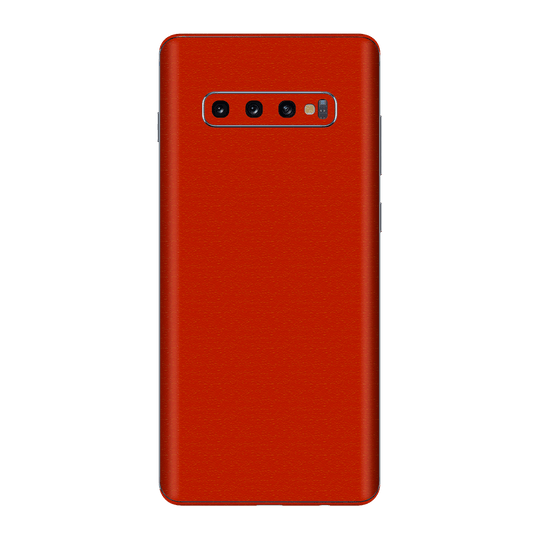 Samsung Galaxy S10 Luxuria Red Cherry Juice Matt 3D Textured Skin Wrap Sticker Decal Cover Protector by EasySkinz | EasySkinz.com