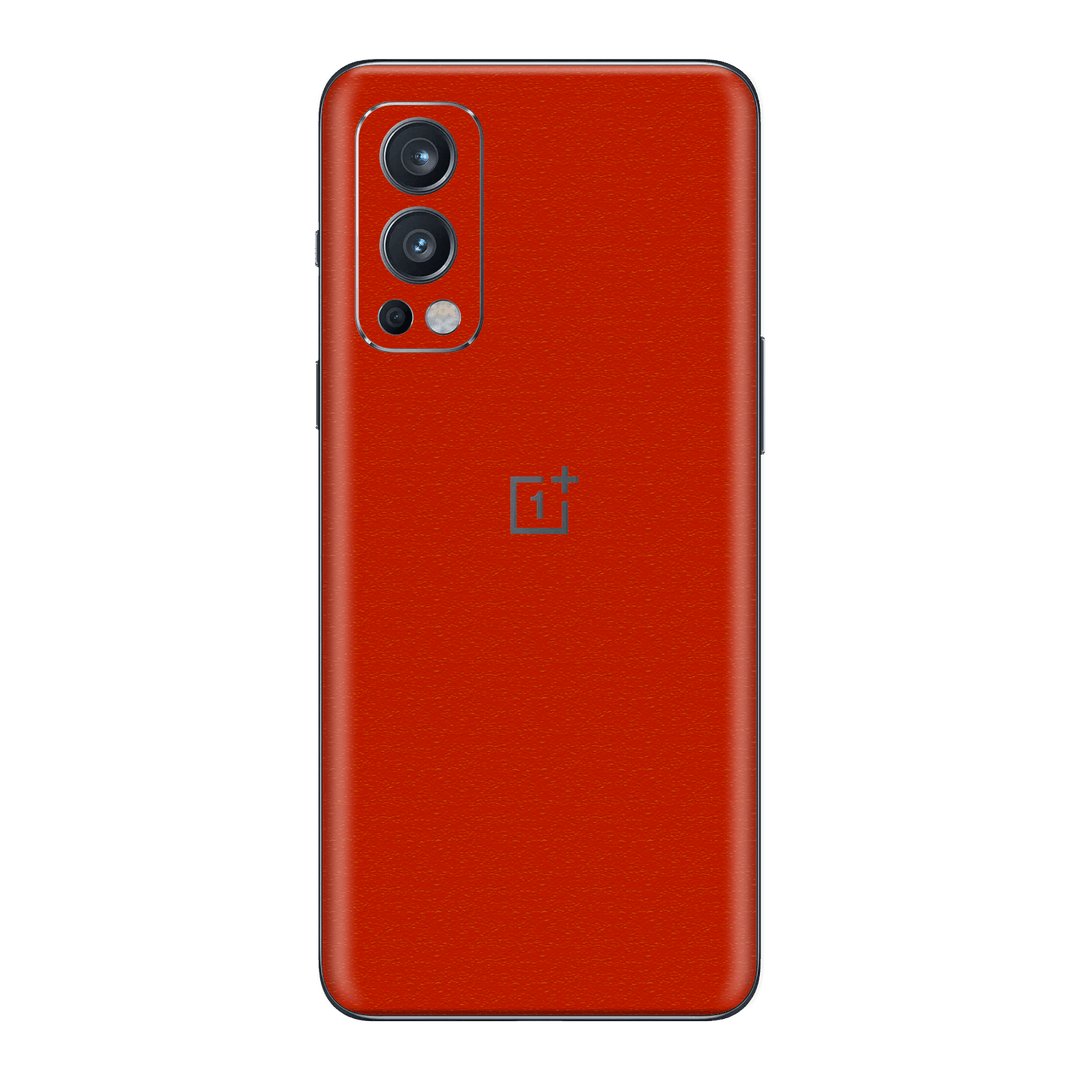 OnePlus Nord 2 Luxuria Red Cherry Juice Textured Skin Wrap Sticker Decal Cover Protector by EasySkinz | EasySkinz.com