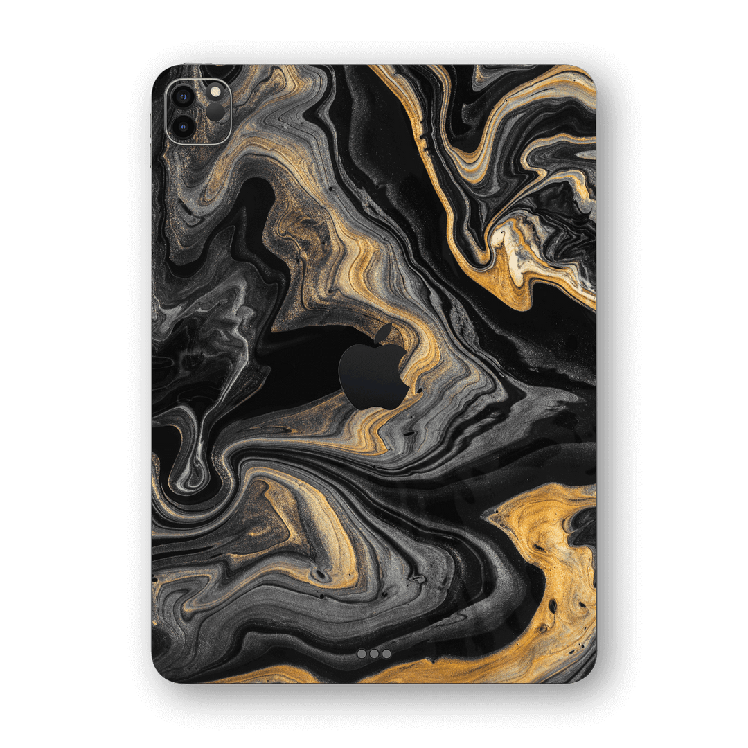 iPad PRO 12.9-inch 2021 Print Printed Custom Signature Lava Rock Sand Skin Wrap Sticker Decal Cover Protector by EasySkinz | EasySkinz.com