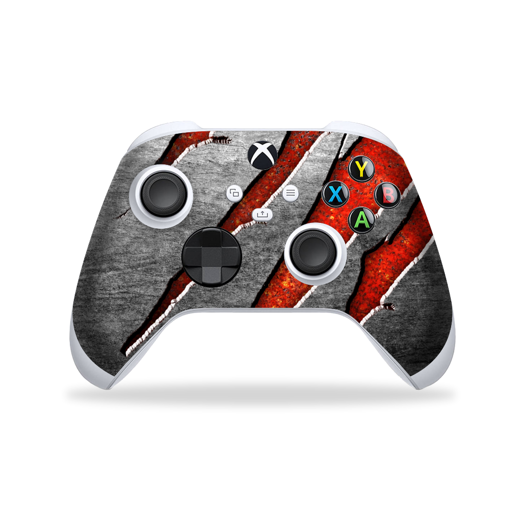XBOX Series S CONTROLLER Skin - Print Printed Custom Signature MONSTER CLAW Skin, Wrap, Decal, Protector, Cover by EasySkinz | EasySkinz.com