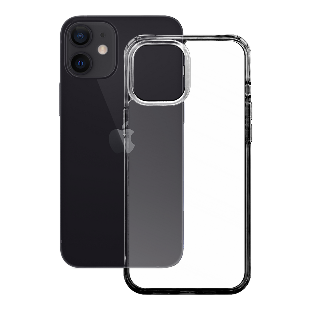 iPhone 12 EZY See-Through Hybrid Case, Liquid Case, Clear Case, Crystal Clear Case, Transparent Case by EasySkinz