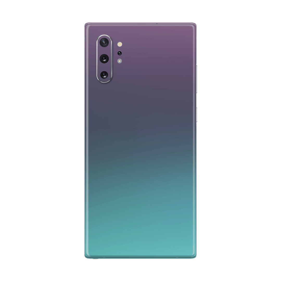 Samsung Galaxy NOTE 10+ PLUS Chameleon Turquoise Lavender Skin Wrap Decal by EasySkinz