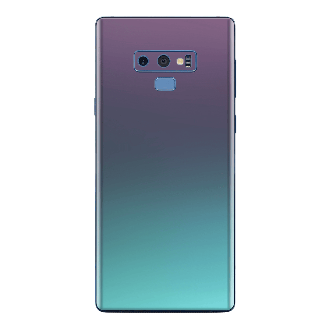 Samsung Galaxy NOTE 9 Chameleon Turquoise Lavender Skin Wrap Decal by EasySkinz