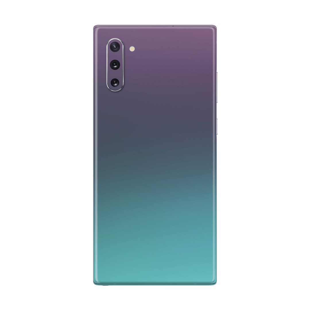 Samsung Galaxy NOTE 10 Chameleon Turquoise Lavender Skin Wrap Decal by EasySkinz
