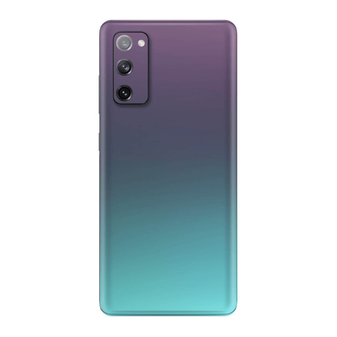 Samsung Galaxy S20 FE Chameleon Turquoise Lavender Colour-changing Skin, Wrap, Decal, Protector, Cover by EasySkinz | EasySkinz.com